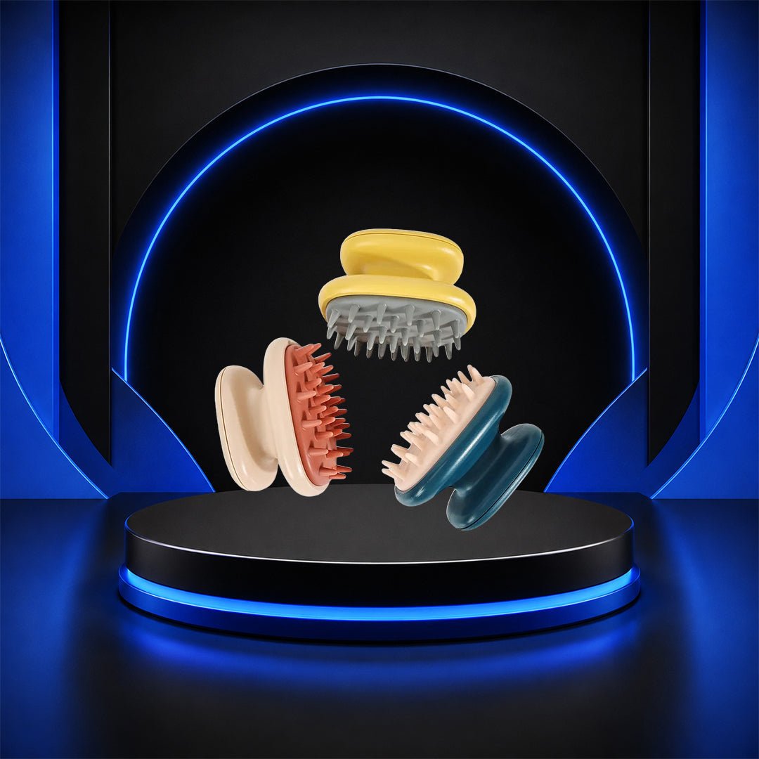 Pax Boxs Hair-washing brush and shampoo comb product photo