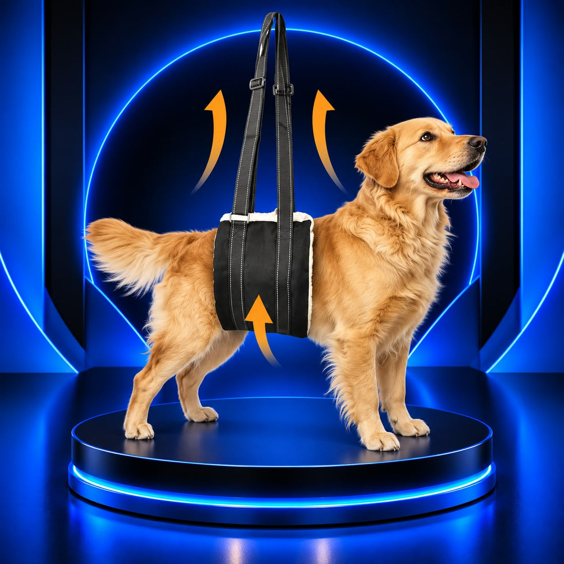 Pax Boxs Pet Dog Rear Leg Injury Recovery Support Harness product photo