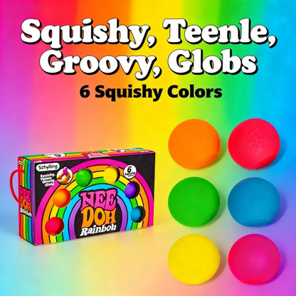 Pax Boxs Rainbow Teenie Stress Relief Ball