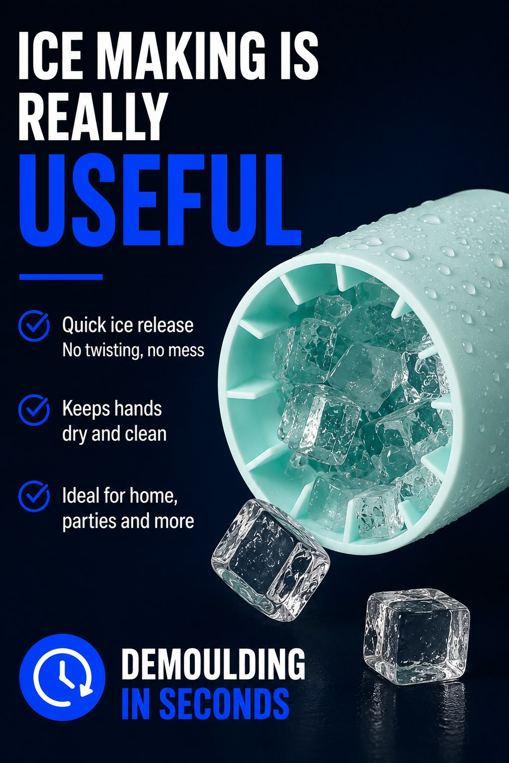 Pax Boxs Silicone Ice Cube Mold - Landing Image 2