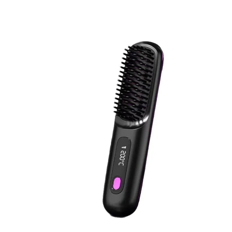 Pax Boxs Wireless Hair Straightening Comb with Negative Ion Technology