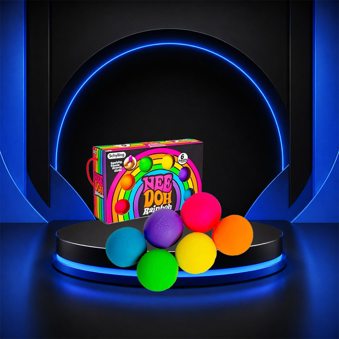 Pax Boxs Rainbow Teenie Stress Relief Ball