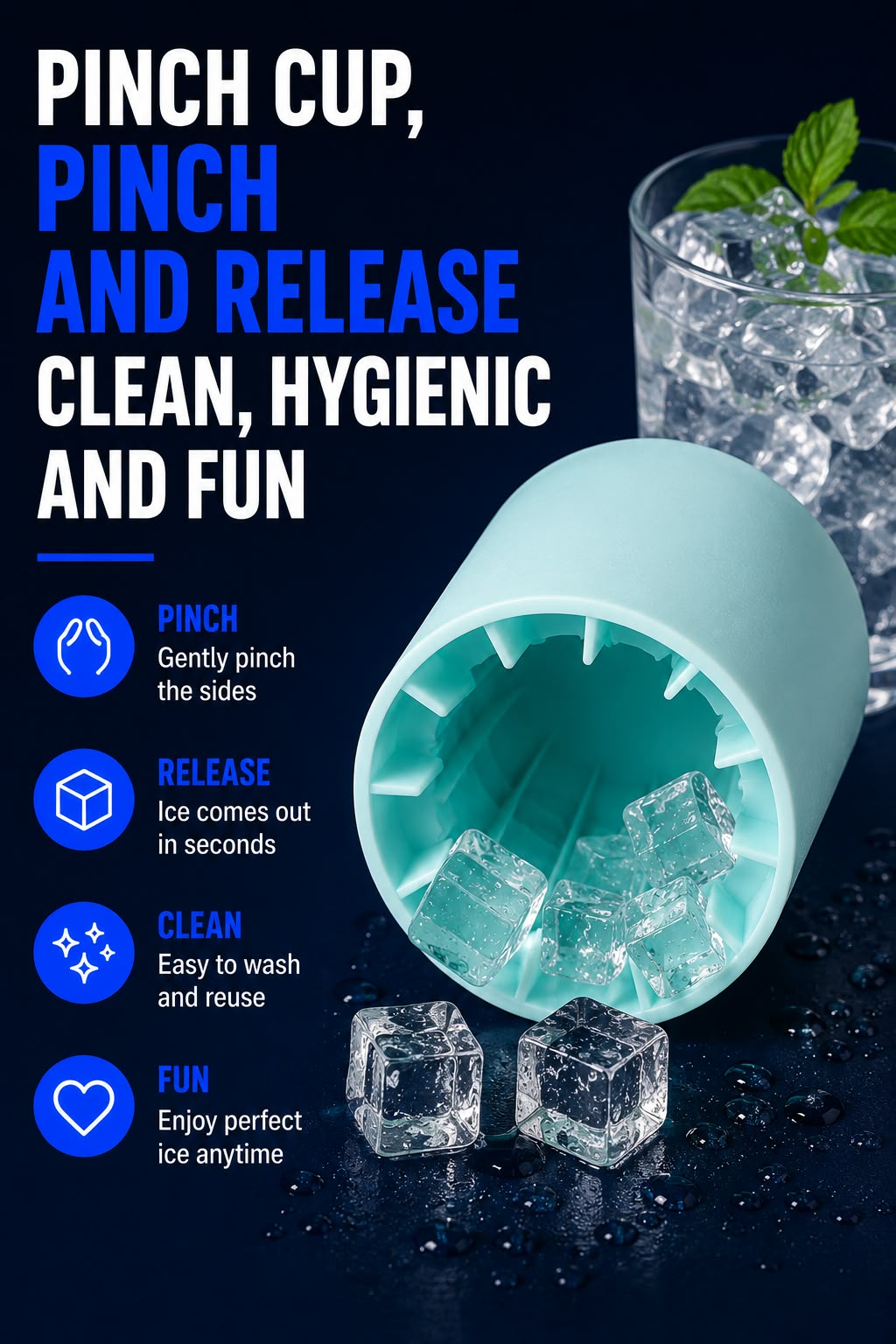 Pax Boxs Silicone Ice Cube Mold - Landing Image 3