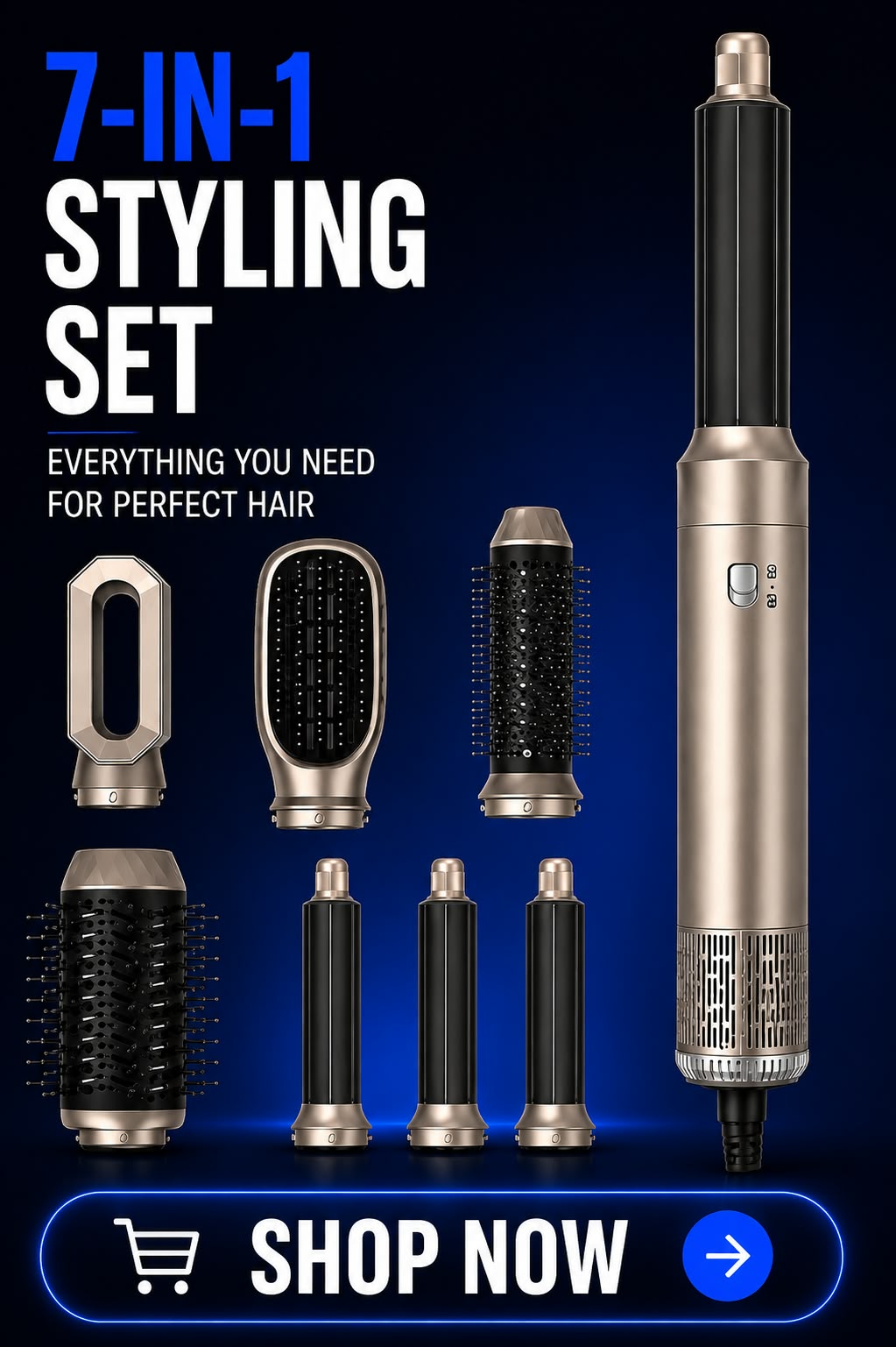Pax Boxs Professional Hair Dryer with Negative Ion Technology - Landing Image 4