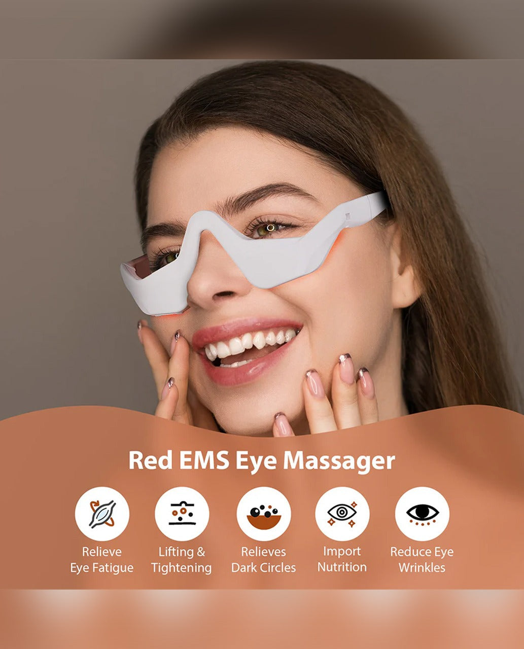 Pax Boxs Eye Red Light Therapy Glasses