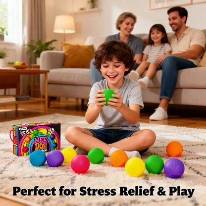Pax Boxs Rainbow Teenie Stress Relief Ball