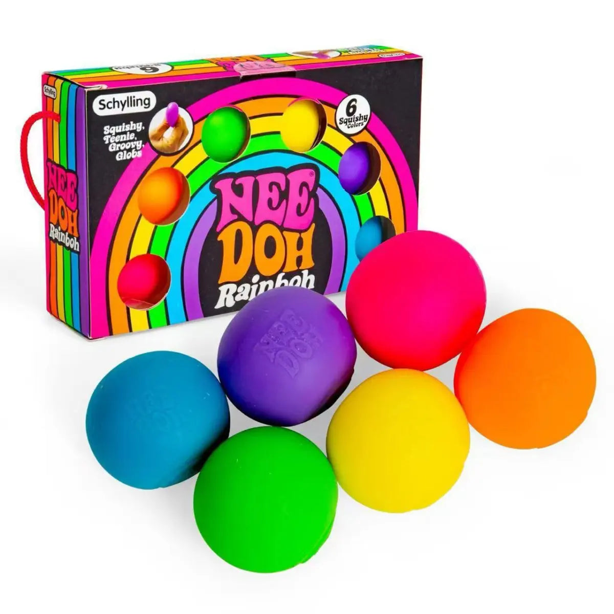 Pax Boxs Rainbow Teenie Stress Relief Ball