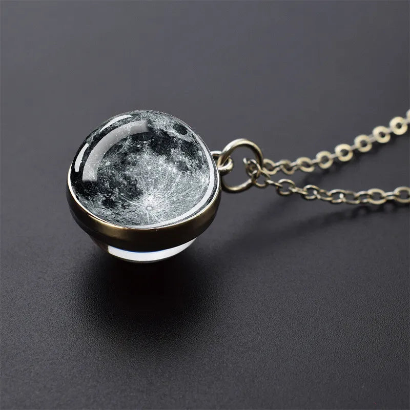 Pax Boxs Solar System Pendant Necklace
